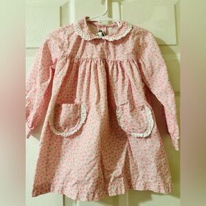 Toddler girls’ sweetheart dress w/pockets! Play dress in multicolored ❤️ design.